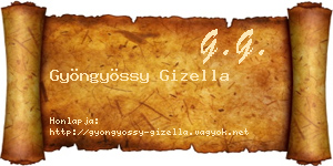 Gyöngyössy Gizella névjegykártya